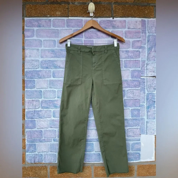 FRANK & EILEEN
BLACKSTONE UTILITY PANT IN ARMY GREEN 2 - Picture 5 of 14